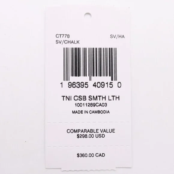 NWT Coach Toni Crossbody Bag in Chalk Leather with Detachable Strap (CT778) - Picture 11 of 11